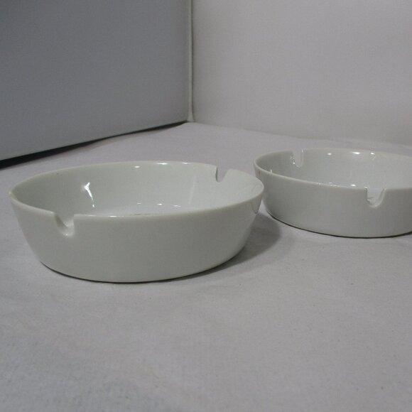 Set of 2 Vintage Inter-Continental Hotel Vienna Austria Ashtrays Ash Trays - Picture 5 of 8